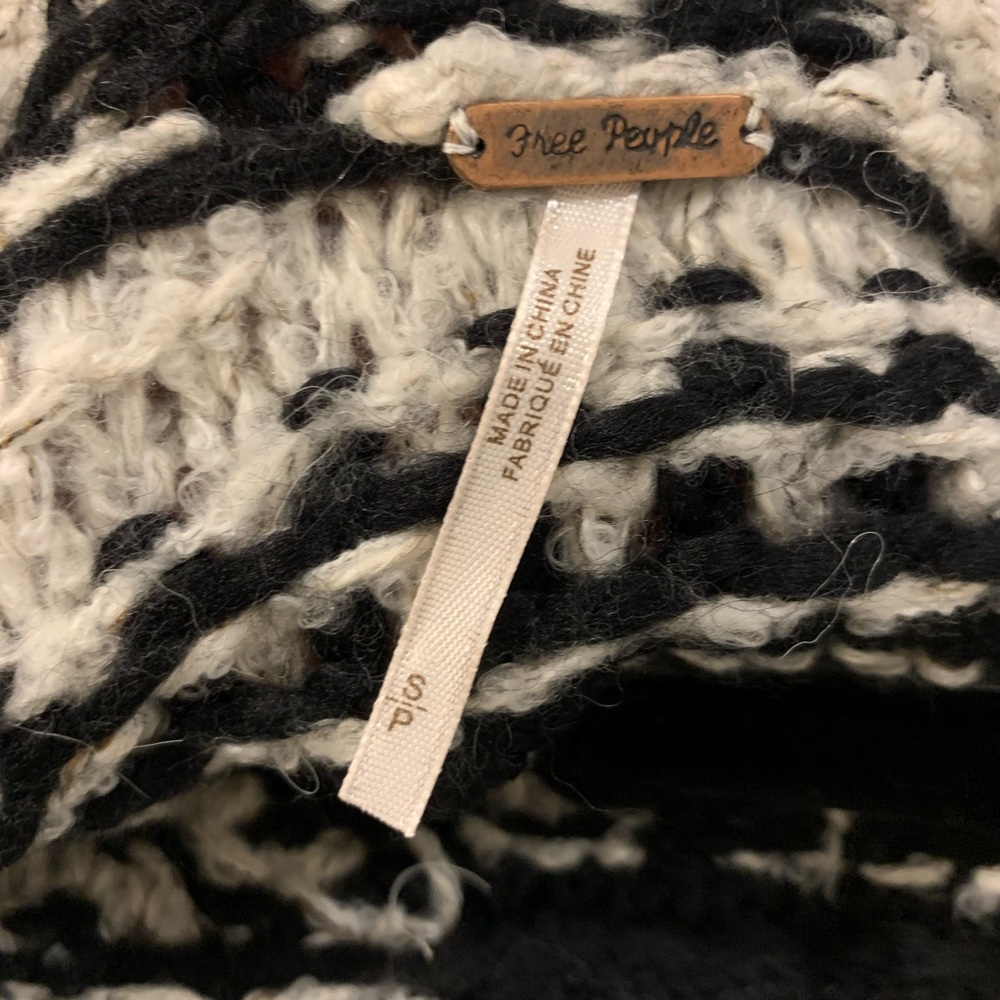 Free People Chunky Knit Reed Fairisle Sweater - Picture 7 of 8